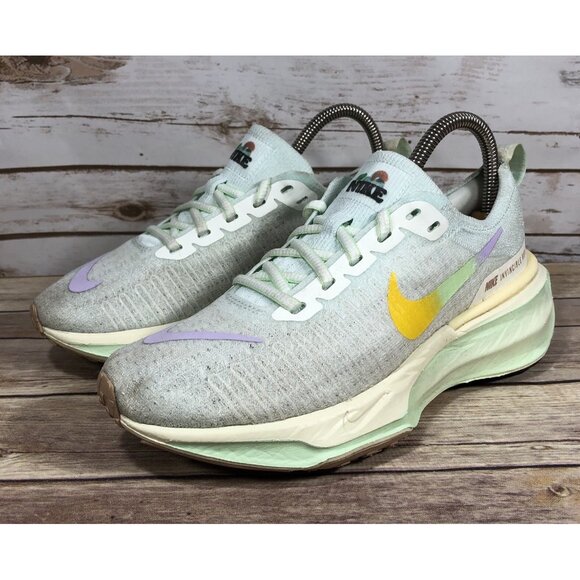 Nike ZoomX Invincible Run FK 3 Shoes Womens Size 8 Atletic Running Jogging Green - Picture 1 of 12